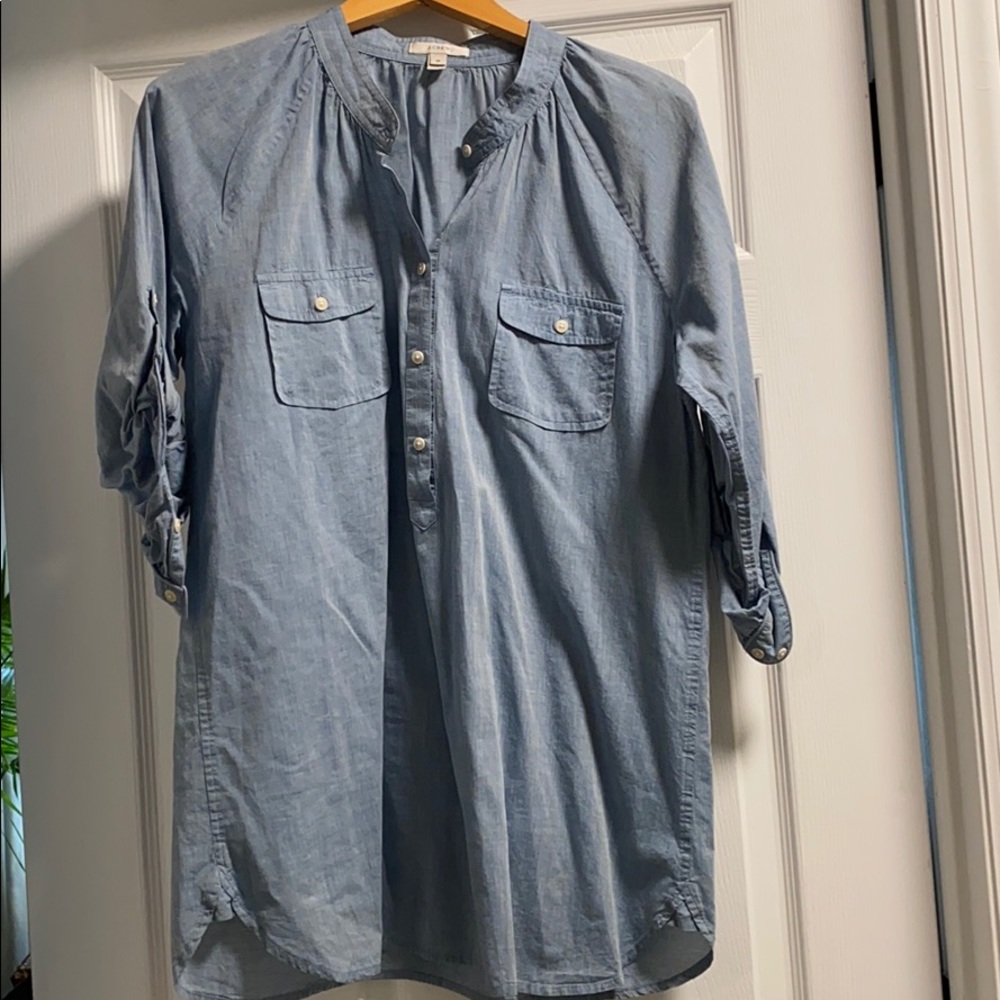 J Crew Chambray Tunic